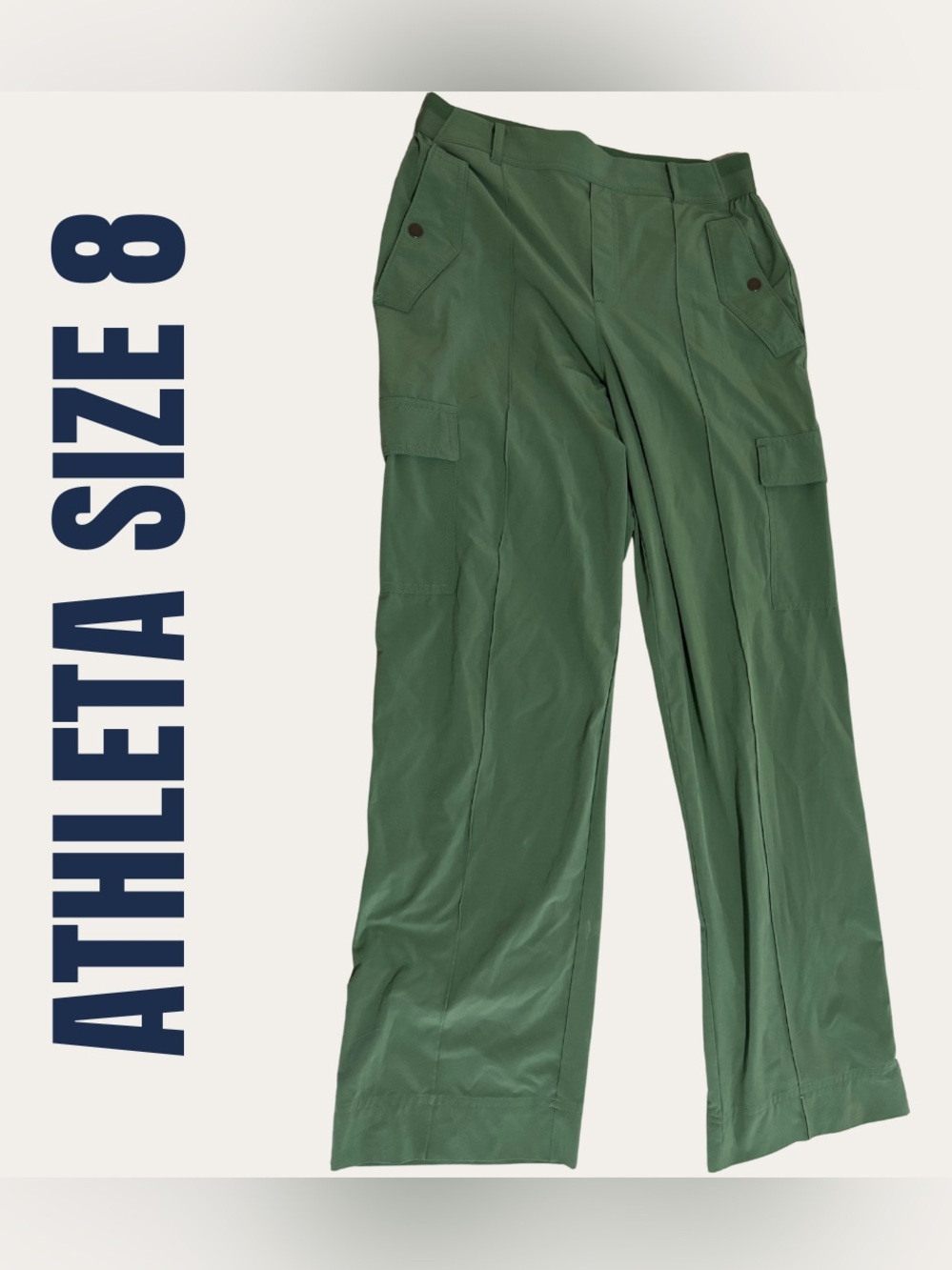 Athleta Olive Green Athletic Pants